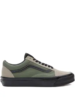Vans: Зелёные кроссовки  Old Skool