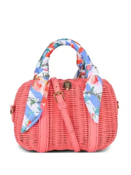 Kurt Geiger London: Розовая сумка-шоппер 