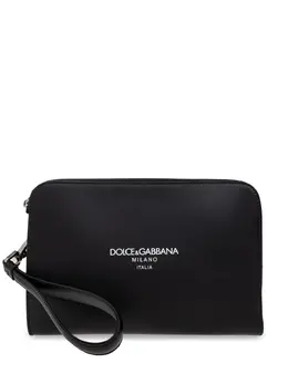 Dolce & Gabbana: Чёрный клатч 