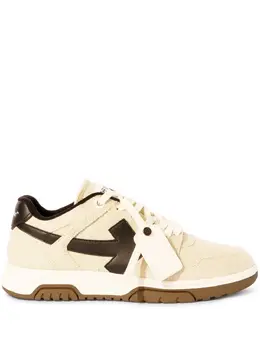 Off-White: Светлые кроссовки  Out of Office