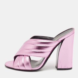 Gucci: Розовые сандалии 