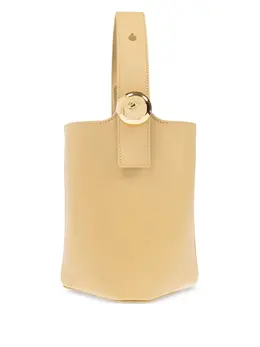 LOEWE: Жёлтая сумка-шоппер 