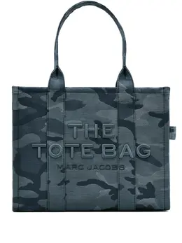 Marc Jacobs: Синяя сумка-шоппер  The