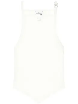 Courrèges: Белая майка 