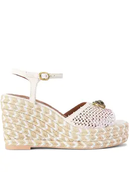Kurt Geiger London: Светлые мокасины 