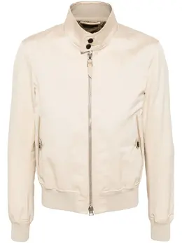 TOM FORD: Куртка  Harrington с воротником