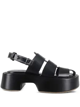 JW Anderson: Чёрные туфли 