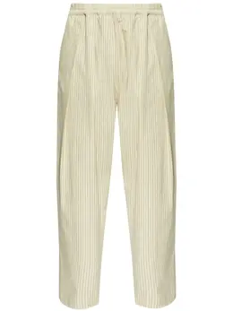 Maison Margiela: Светлые брюки 