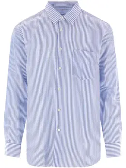 Comme Des Garçons Shirt: Рубашка в полоску 