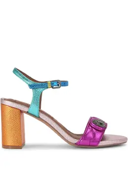 Kurt Geiger London: Розовые сандалии 