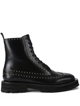 Kurt Geiger London: Чёрные ботинки 