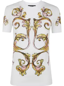 Versace Jeans Couture: Белые джинсы 