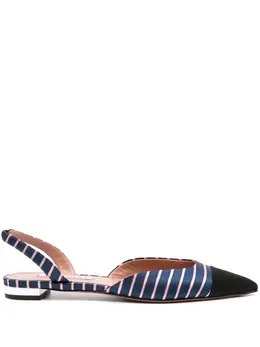 Aquazzura: Синие туфли 