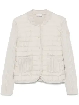 Moncler: Светлая куртка 