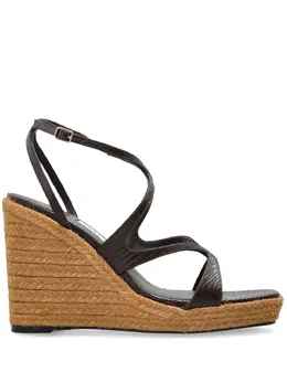Jimmy Choo: Коричневые мокасины 