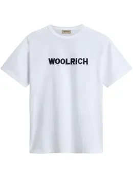 Woolrich: Белая футболка 