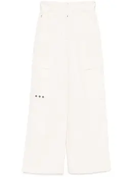 Moncler Grenoble: Светлые брюки 