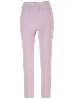 Elisabetta Franchi: Светлые брюки 