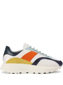 Kurt Geiger London: Белые кроссовки 