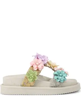 Kurt Geiger London: Светлые сандалии 
