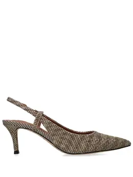 Kurt Geiger London: Бежевые туфли 