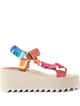 Kurt Geiger London: Розовые сандалии 