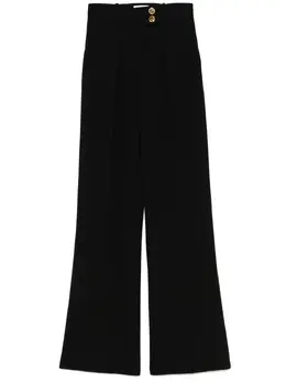 Elisabetta Franchi: Чёрные брюки 
