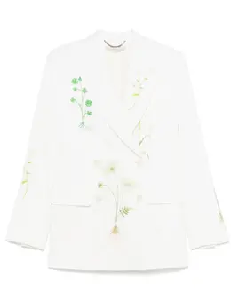 Stella McCartney: Жакет с растительным принтом 