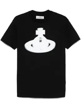 Vivienne Westwood: Чёрная футболка  Orb