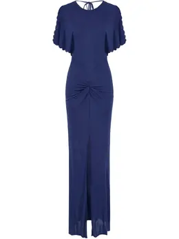 Elisabetta Franchi: Голубое платье 