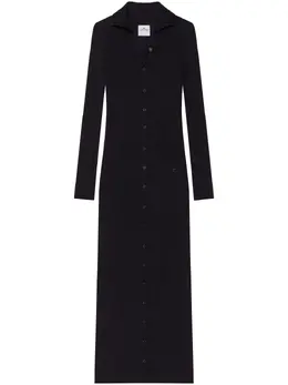 Courrèges: Платье на пуговицах 