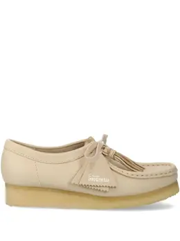 Clarks Originals: Светлые лоферы 