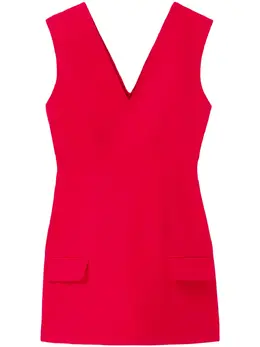 Claudie Pierlot: Платье с v-образным вырезом 