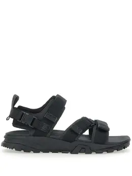 Timberland: Чёрные сандалии 