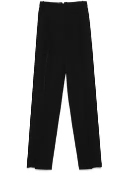 Saint Laurent: Чёрные брюки 