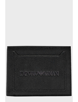 EMPORIO ARMANI: Чорні гаманці 