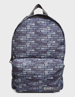 EA7 EMPORIO ARMANI: Сині рюкзаки 