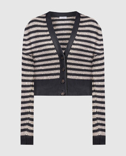 Brunello Cucinelli: Серый кардиган 