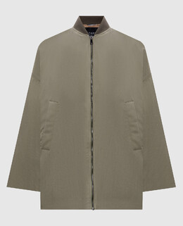 Max Mara Weekend: Куртка цвета хаки 