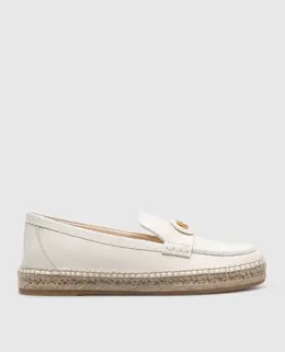 Valentino: Бежеві мокасини 