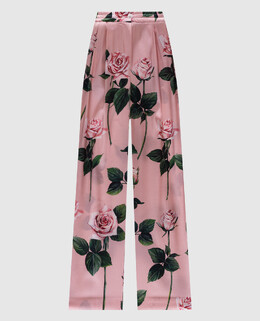 Dolce&Gabbana: Розовые брюки 