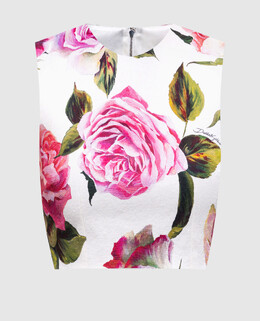 Dolce&Gabbana: Белый топ 