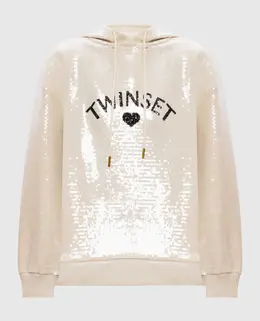Twinset: Бежевая толстовка 
