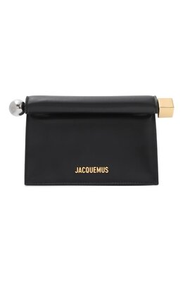 Jacquemus: Чёрный клатч 