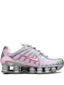 Nike: Розовые кроссовки  Shox TL