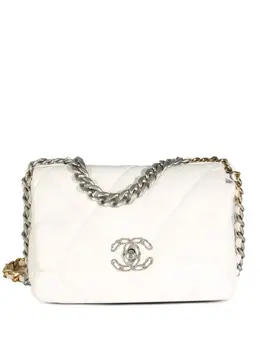 CHANEL Pre-Owned: Белая сумка 