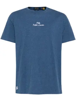 Polo Ralph Lauren: Голубая футболка 