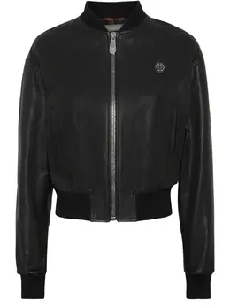 Philipp Plein: Кожаная куртка 