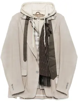 Maison MIHARA YASUHIRO: Бежевые пиджаки 