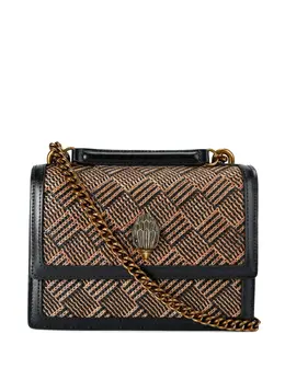 Kurt Geiger London: Чёрная сумка через плечо 
